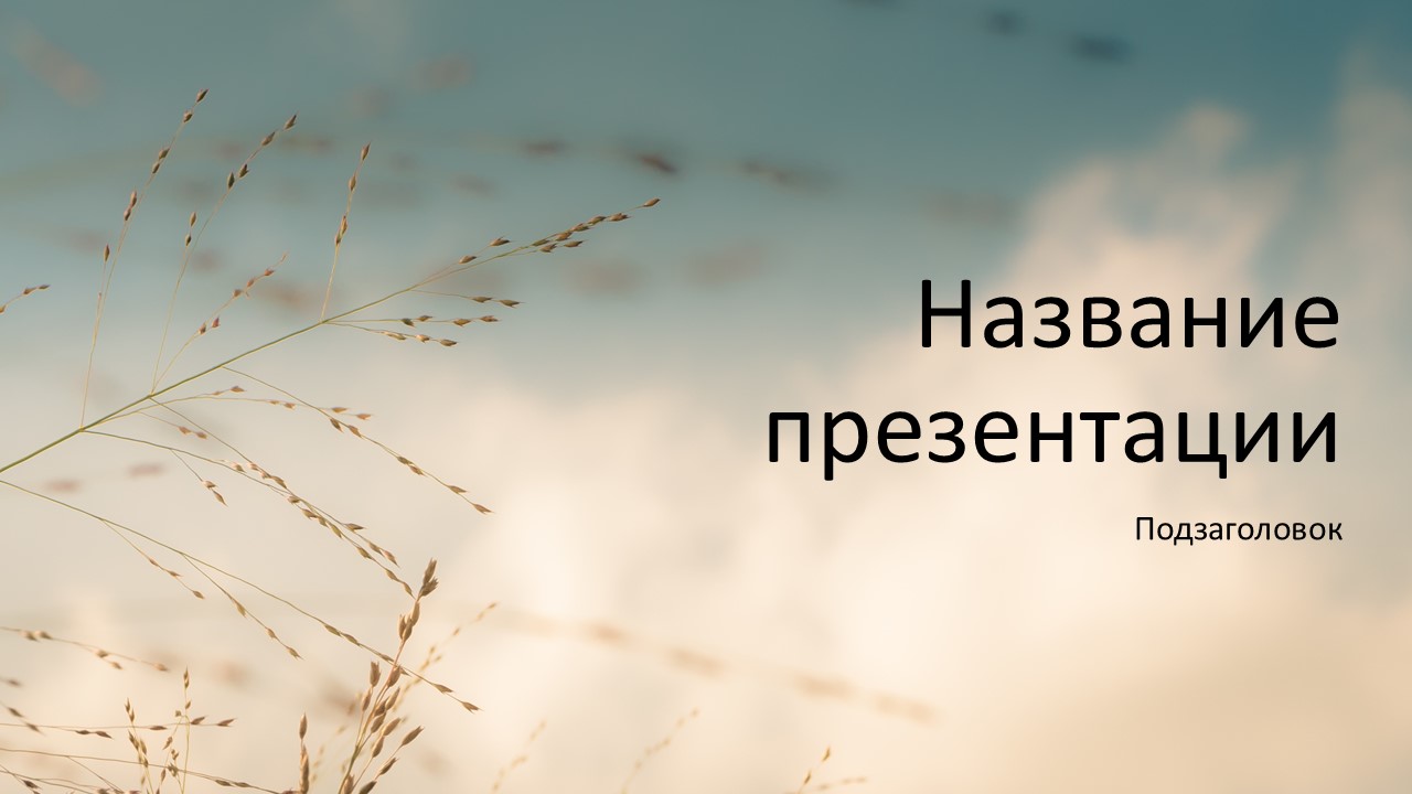 Слайд 1 шаблона презентации «Шаблон №135»